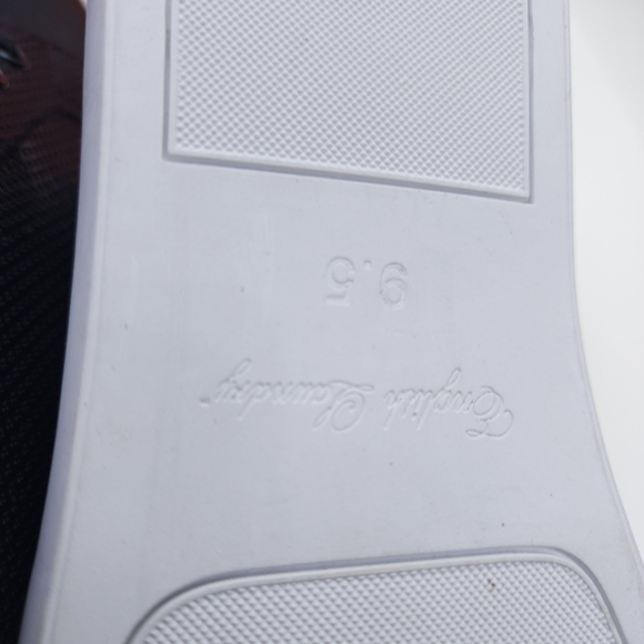 English Laundry Navy Leather Men's Loafer Sneakers Sz 9.5 - Picture 12 of 15